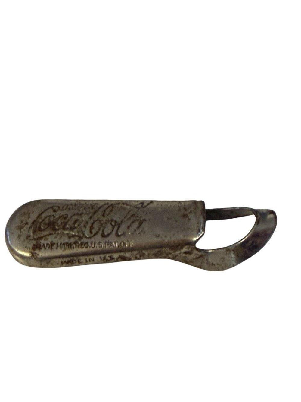 Vintage Coca-Cola Starr X Bottle Opener Made in USA Steel Advertising Tool